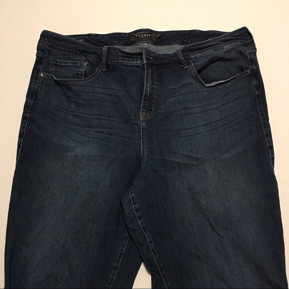 EUC Torrid Size 24 Tall High-Rise Slim Boot Jeans